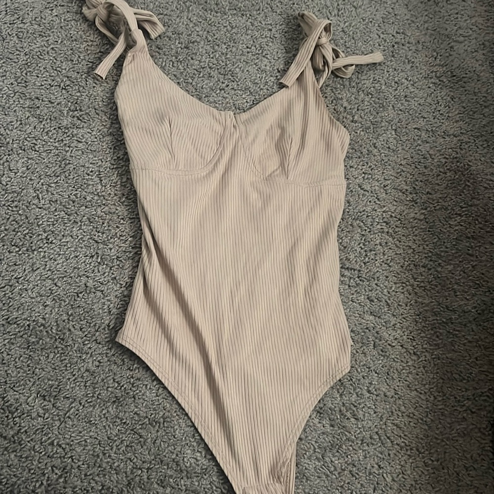 Tan bodysuit